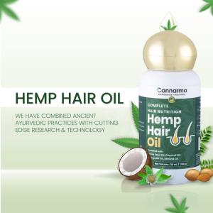 Cannarma Hemp Hair Oil With Coconut & Almond