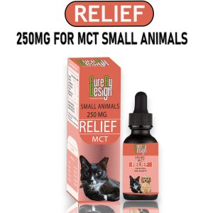 Cure By Design Relief 250mg CBD for Small Animals (MCT)