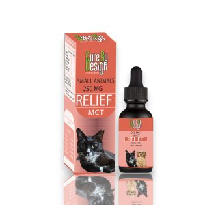 Cure By Design Relief 250mg CBD for Small Animals (MCT)