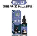 Cure By Design Relief 250mg CBD for Small Animals 