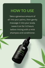 India Hemp Organics Hemp Hair Oil