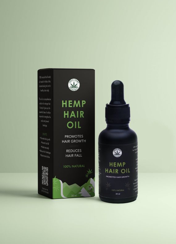 India Hemp Organics Hemp Hair Oil