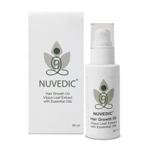 Nuvedic Hair Growth Oil Vijaya Leaf Extract with Essential Oils