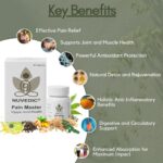 Nuvedic Pain Master Capsules – Ayurvedic Pain Relief | Joint & Muscle Support | Natural Anti-Inflammatory