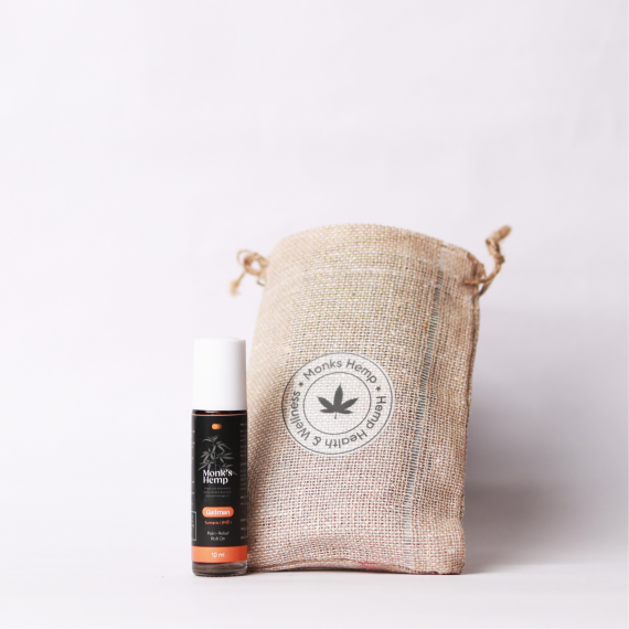 Monks Hemp Gatiman Roll On | Pain Relief Oil