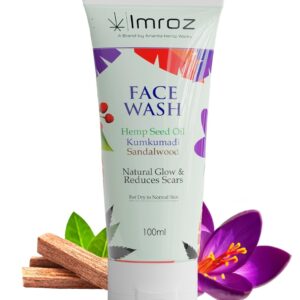 Imroz Face Wash with Hemp Seed Oil & Kumkumadi