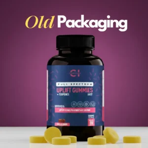 Cannazo India Uplift Gummies (Full spectrum + Terpenes – 500mg) - 10 Gummies (OG Kush Mango)