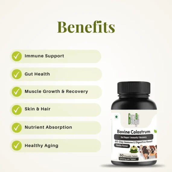Cure By design Bovine Colostrum Benefits