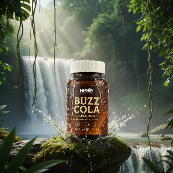 Hebe Buzz Cola CBD THC Gummies 500 MG